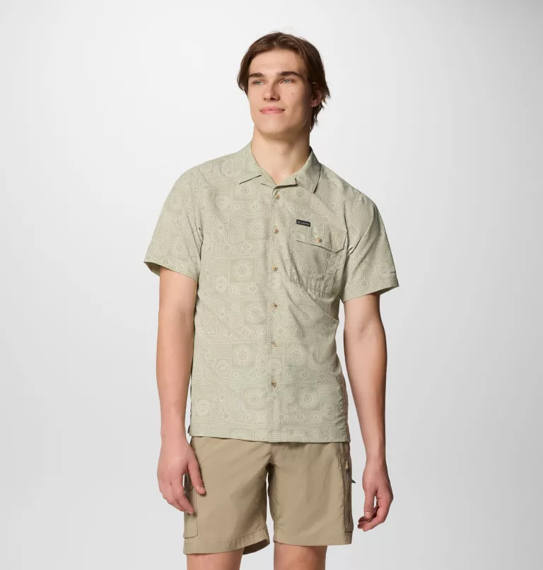 CAMISA MASCULINO COLUMBIA TECH TRAIL UTILITY PRINTED – foto 1
